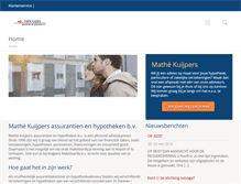 Tablet Screenshot of mathekuijpers.nl